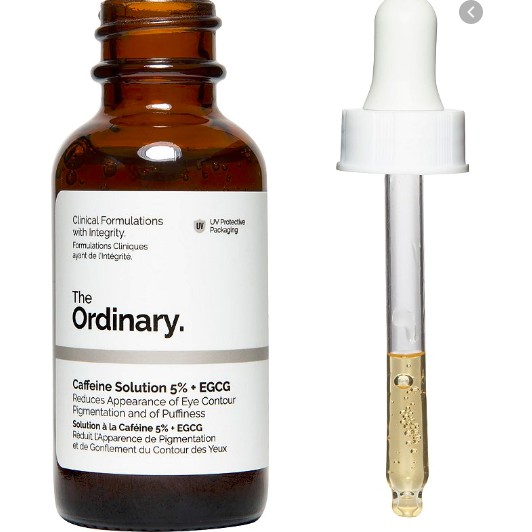 Serum chống lão hoá mắt The Ordinary Caffeine Solution 5% + EGCG 30ml giảm quầng thâm, nếp nhăn và bọng mắt