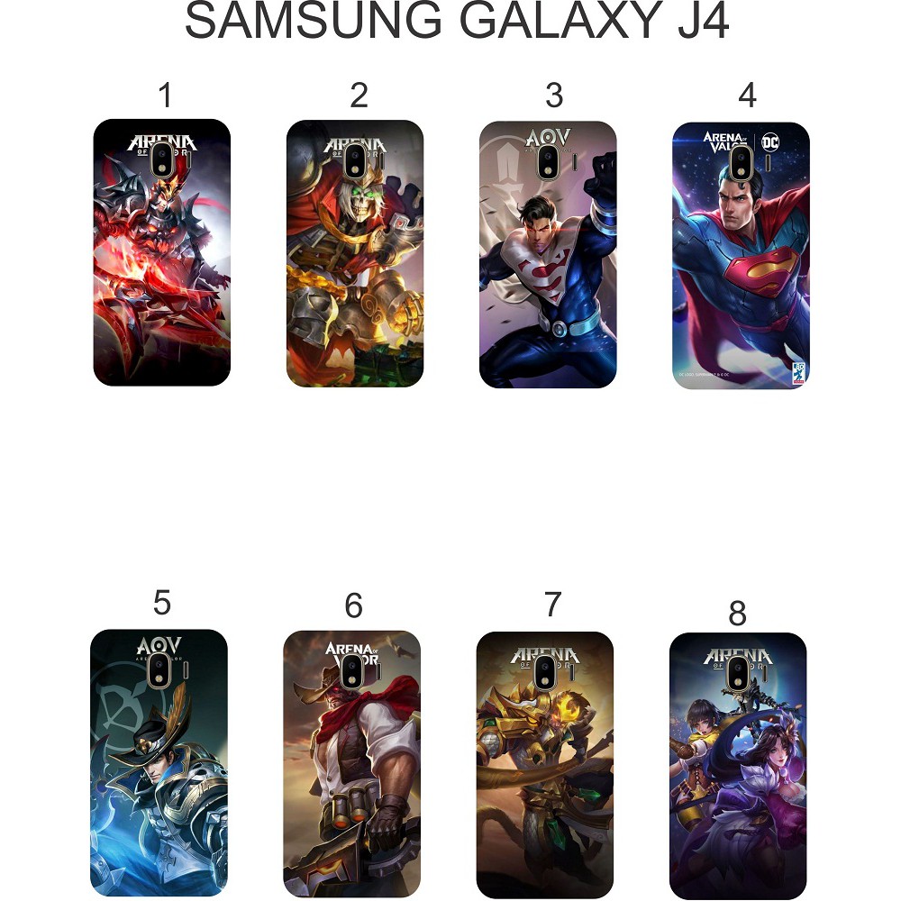 Ốp lưng Samsung J4 2018 dẻo in hình Liên Quân 2