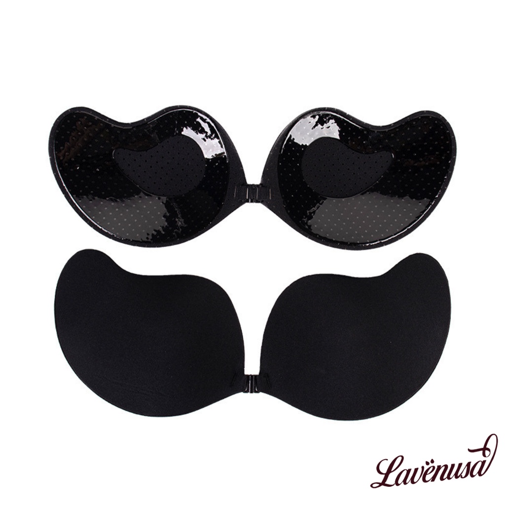 Áo lót nữ dán ngực cài trước siêu dính hình quả xoài thoáng khí LAVENUSA AL22