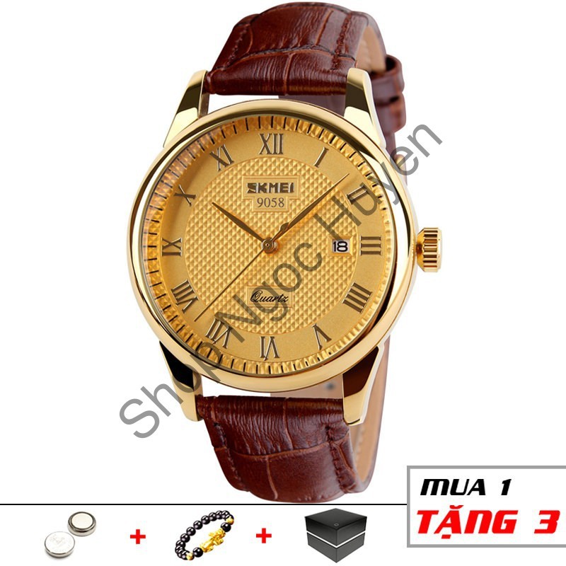 Đồng hồ nam dây thép cao cấp không gỉ chống nước siêu bền SKMEI SM21 - Shop Ngọc Huyền | BigBuy360 - bigbuy360.vn