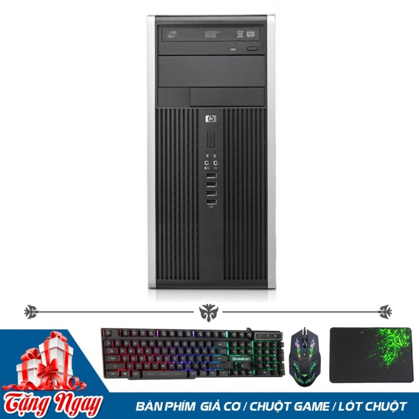 Máy tính Doanh Nghiệp HP 6300 Pro MT (Core I5 3470, Ram 16GB, SSD 480GB) + Quà Tặng - Hàng Nhập Khẩu