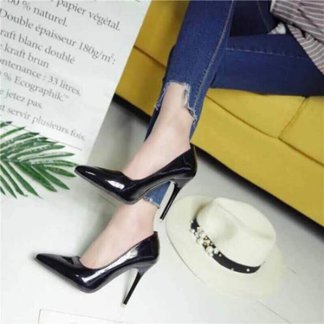 Giày gót nhọn 9-10cm full màu. Đi tiệc cực sang