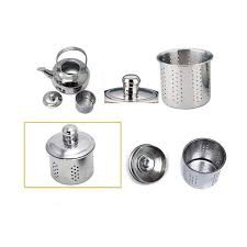 Ấm đun nước inox cao cấp có rổ lọc trà