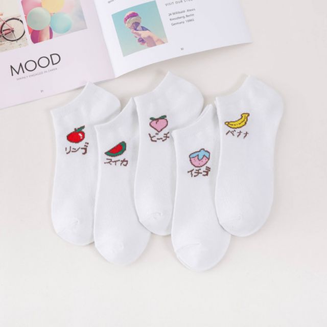 Tất trái cây chữ Nhật T.043