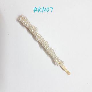 Kẹp tóc đính hạt giả ngọc trai