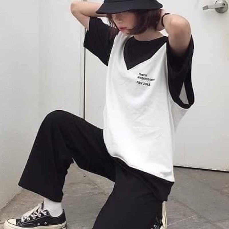 Áo gile unisex form rộng Gile Basic Tea nam nữ oversize phong cách ulzzang [ảnh thật]