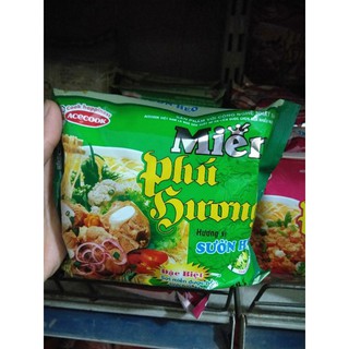 Combo 3 gói Miến phú hương gói vị sườn heo, thịt bằm