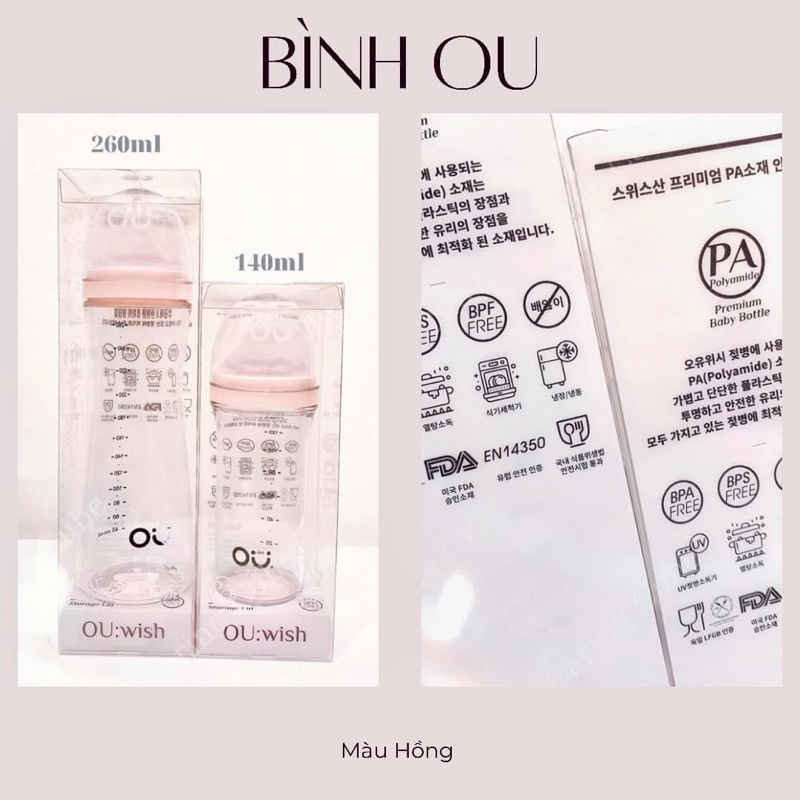 Bình ou wish Hàn Quốc