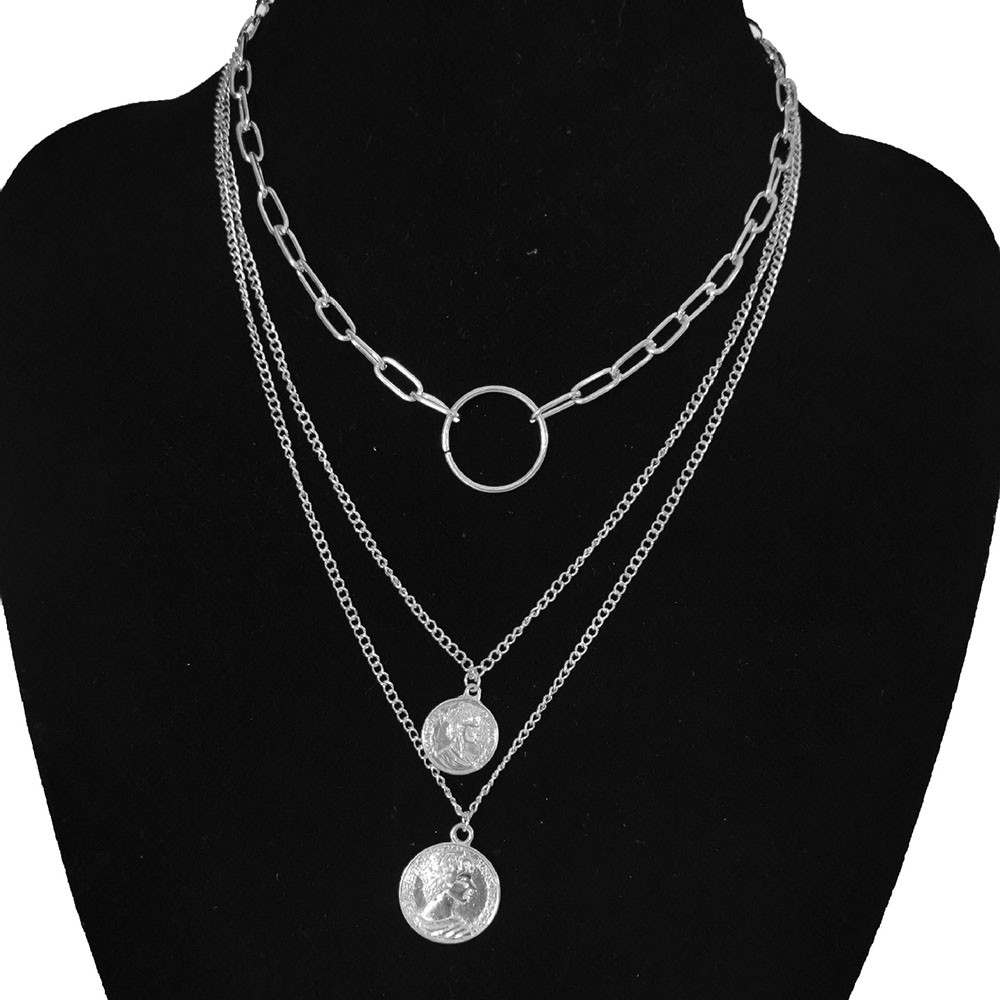 vòng cổ Dài Hai Lớp Thời Trang Dành Cho Nữ