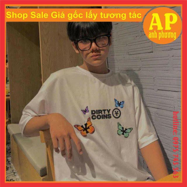 Áo phông Dirty♥️Chất cotton mềm mịn form thụng tay lỡ♥️kiểu dáng unisex♥️mặc nhóm lớp♥️phong cách hàn quốc