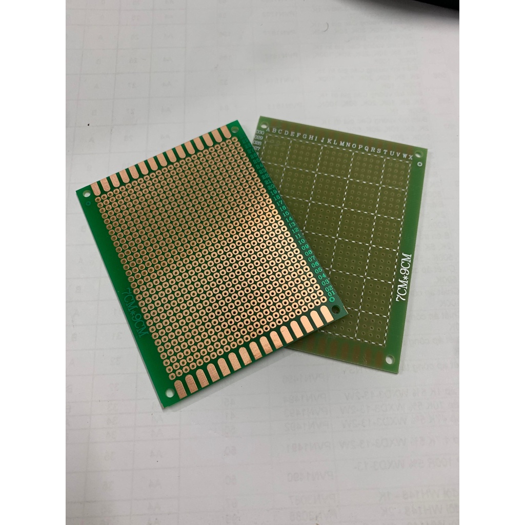 Mạch điện PCB đục lỗ Phíp FR1 dày 1.6mm