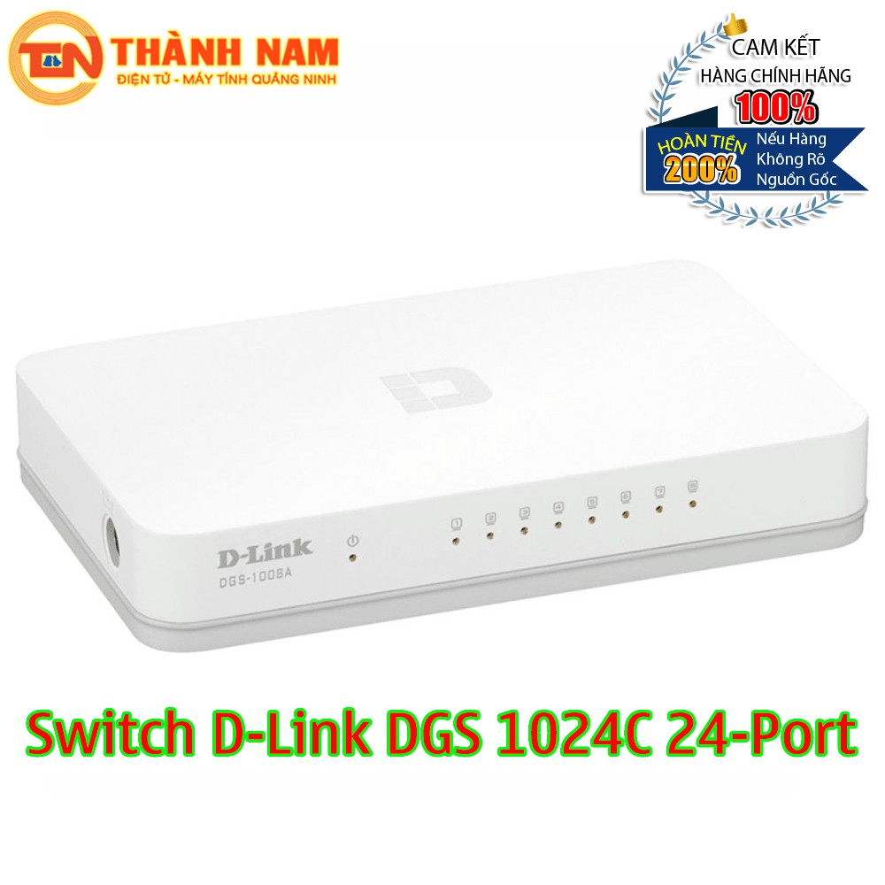 [FREESHIP 99K]_Switch D-Link DGS 1008A 8-Port Gigabit