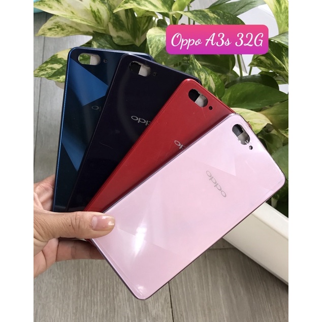 Bộ Vỏ + Sườn Oppo A3s (32GB) zin -bản có lỗ trọc sim trên