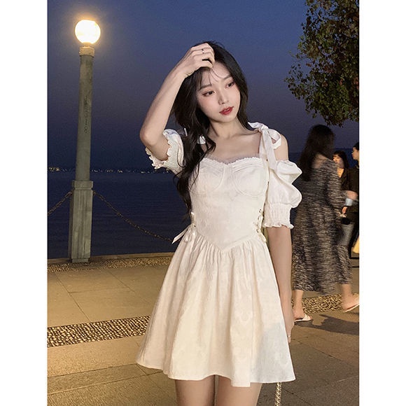 Đầm Hai Dây Kiểu Hàn Quốc Thời Trang Mùa Hè 2022