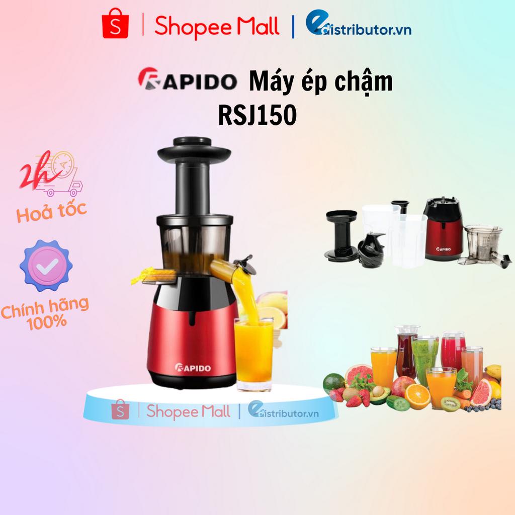 Máy ép chậm hoa quả - rau củ Rapido RSJ150