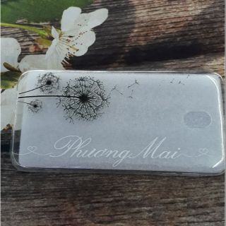 Ốp lưng Samsung J7 Pro in tên nghệ thuật theo yêu cầu hình bồ công anh