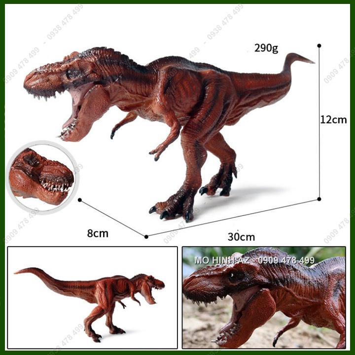 Mô Hình Khủng Long Bạo Chúa T-Rex Dáng Chạy - Mẩu A - 7734