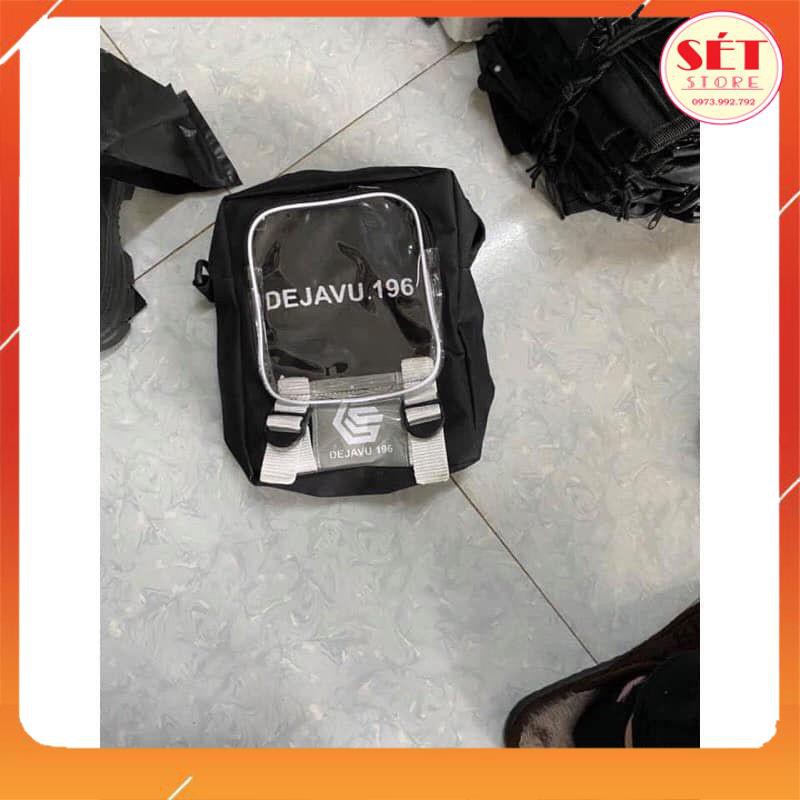 [QUÀ TẶNG LÀ 1C KHẨU TRANG NHA BẠN] Túi đeo chéo Deja196, túi xách nữ,đeo vai nam nữ - 2 màu TRẮNG,ĐEN -Setstore | BigBuy360 - bigbuy360.vn