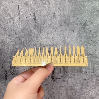 Bộ dao đục ic 16 lưỡi, mã 011