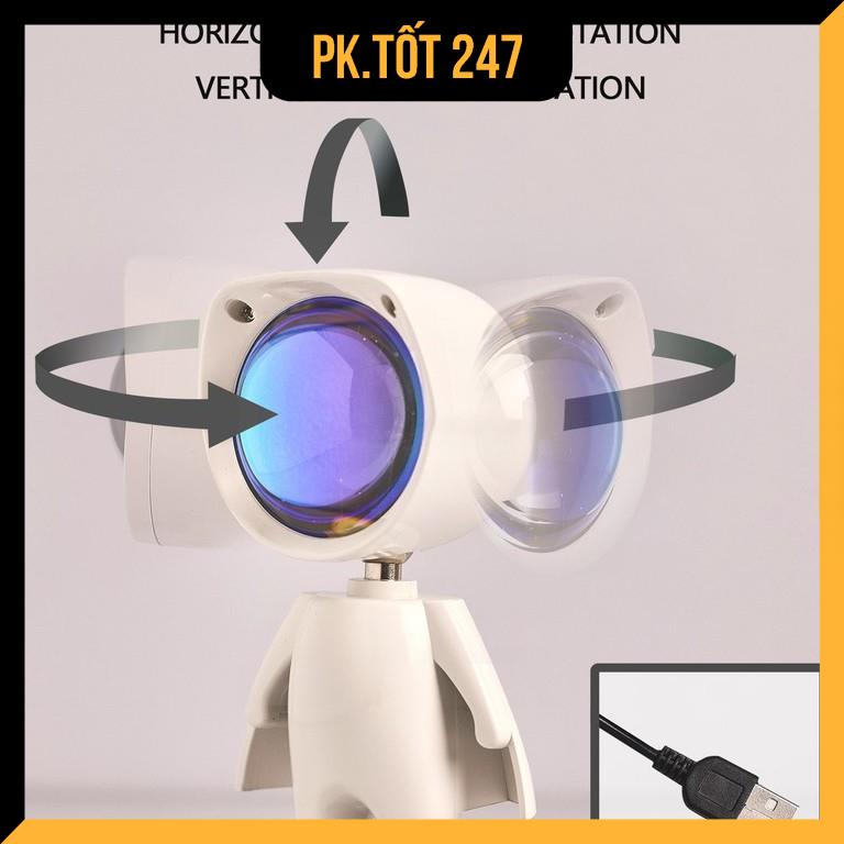 Đèn Hoàng Hôn Led Trang Trí Astronaut Sunset Light Quay Phim Chụp Ảnh Cảm Ứng Một Chạm - Chính Hãng HD DESIGN