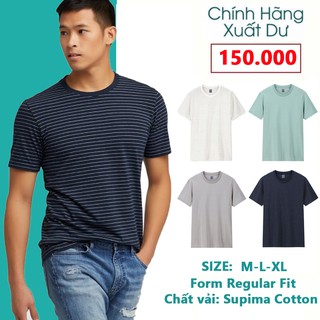 [XUẤT XỊN] ÁO THUN NAM UN.I..QL.O CỔ TRÒN VẢI COTTON MỀM MẠI THOÁNG MÁT - FO76 SHOP