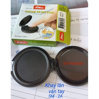 [CAM KẾT CHÍNH HÃNG]Khay mực lăn vân tay Không dính Shiny SM -2A