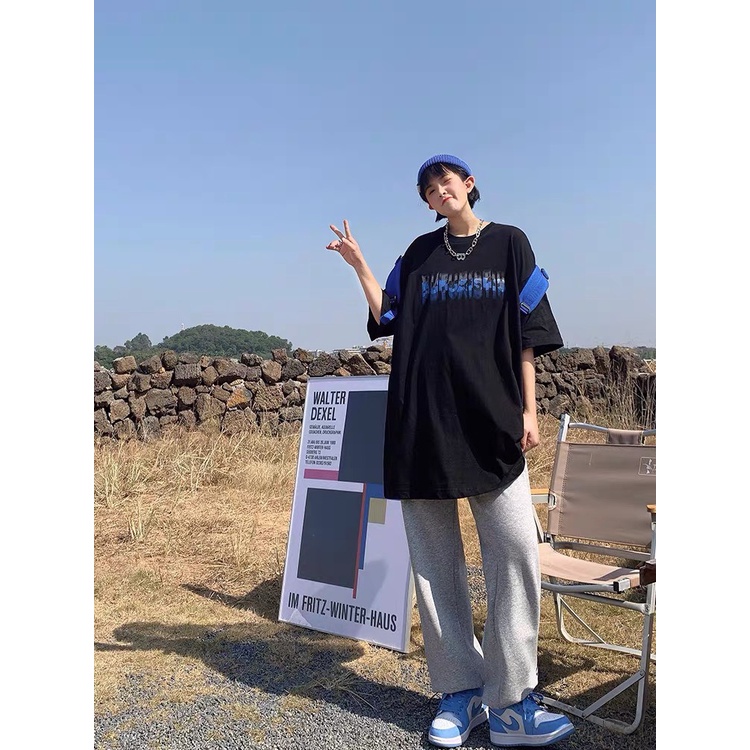 Áo Thun In Chữ PUT Hàn Quốc Áo Thun Tay Lỡ Form Rộng Unisex 38-65kg Nam Nữ Phong Cách Ullzang