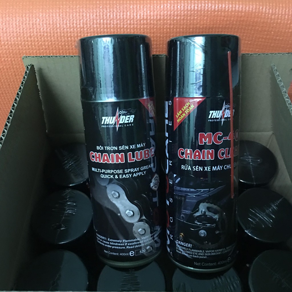 Bôi trơn sên xe chuyên nghiệp Thunder Chain Lube