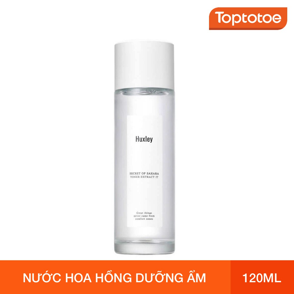 Nước Hoa Hồng Dưỡng Ẩm Huxley Secret Of Sahara Toner Extract It 120ml