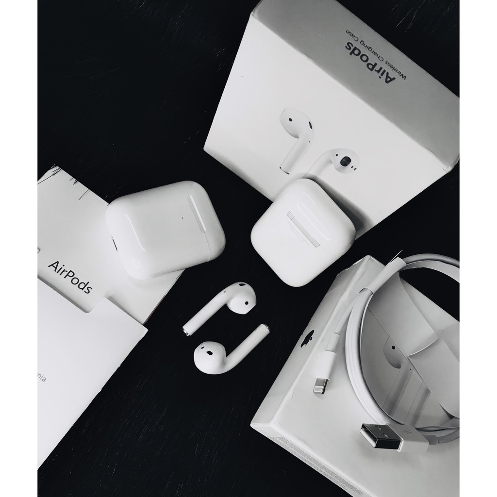 Tai Nghe Không Dây Airpods 2 Định Vị - Đổi Tên - Sạc Không Dây - Tháo Tai Dừng Nhạc | BigBuy360 - bigbuy360.vn