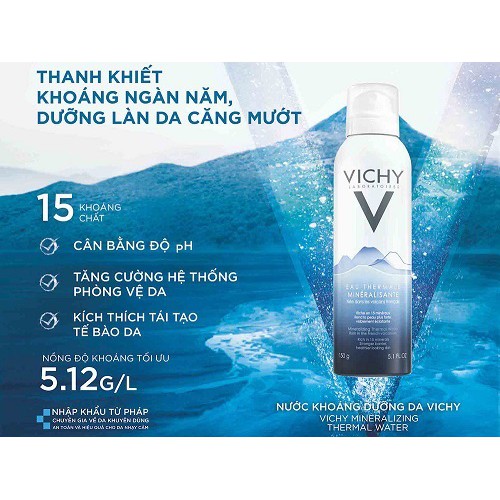 Xịt khoáng Vichy