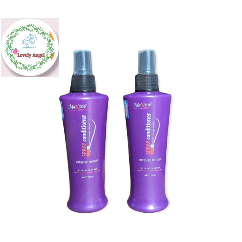 Xịt dưỡng tóc maxtop tinh chất macadamia (200ml)
