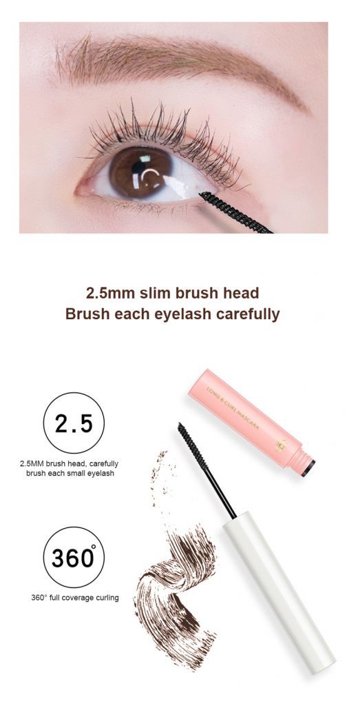 [Hàng mới về] Mascara KISS BEAUTY chuốt mi cong dày và dài tự nhiên không bị lem và nhòe | BigBuy360 - bigbuy360.vn