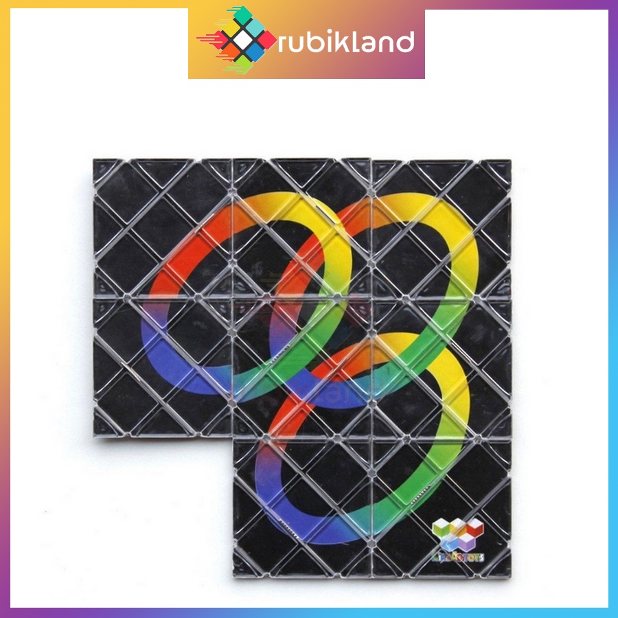 Rubik Biến Thể LingAo Rubik Magic 8 Panel 12 Panel Rubic Dây Đồ Chơi Trí Tuệ Trẻ Em