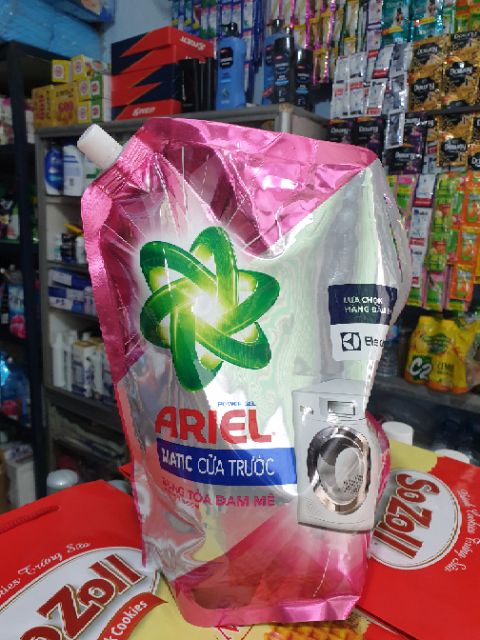 NƯỚC GIẶT ARIEL CỬA TRƯỚC TƯƠI MÁT RỰC RỠ / BUNG TỎA ĐAM MÊ - TÚI 1.7KG/3.1kg