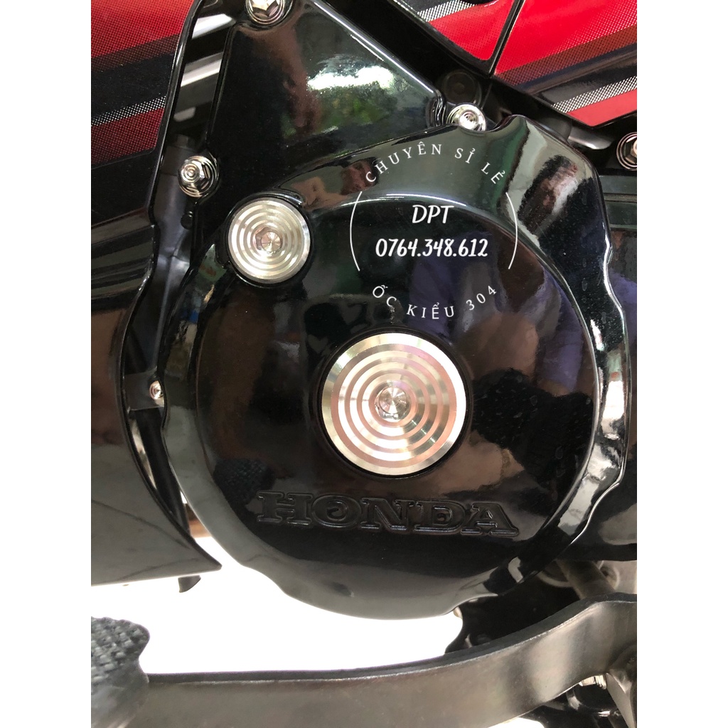 Mâm lửa Thái Inox 304, mâm lửa nhỏ cho tất cả các dòng xe (HONDA-YAMAHA-SUZUKI)