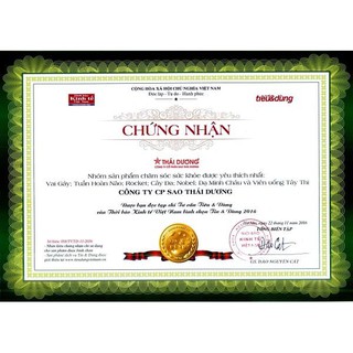 TPBVSK Hoa Nhũ Khang ( SAO THÁI DƯƠNG )