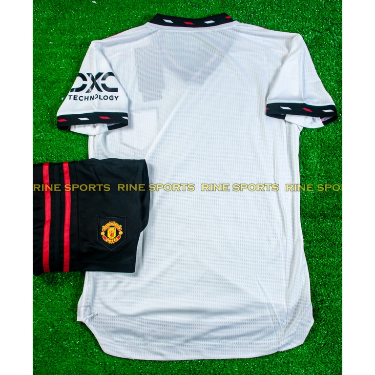 Bộ áo bóng đá MU sân khách hàng Thailand 2022 – 2023 Giống thi đấu