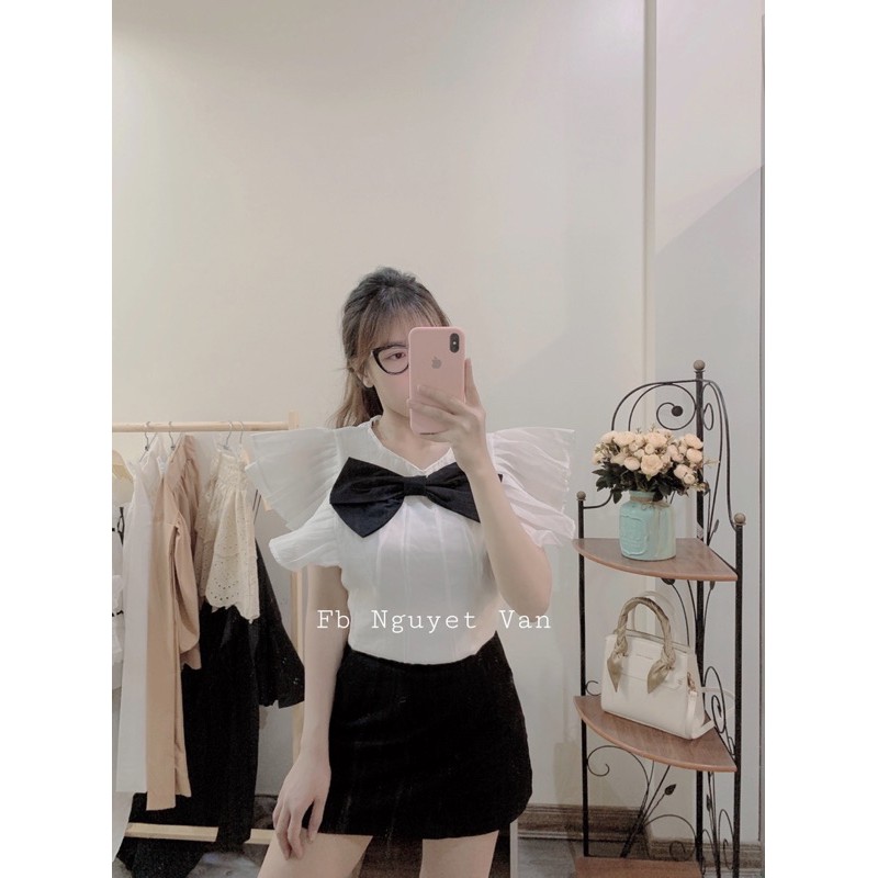 áo cánh tiên lụa kèm nơ