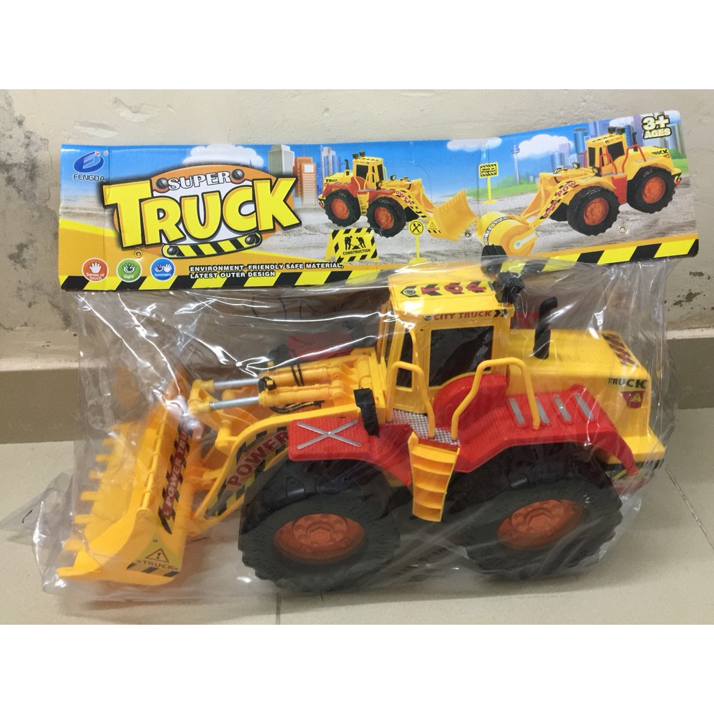 [ Gía siêu rẻ ] ĐỒ CHƠI MÁY CÔNG TRÌNH SUPER TRUCK - ALISHOPS