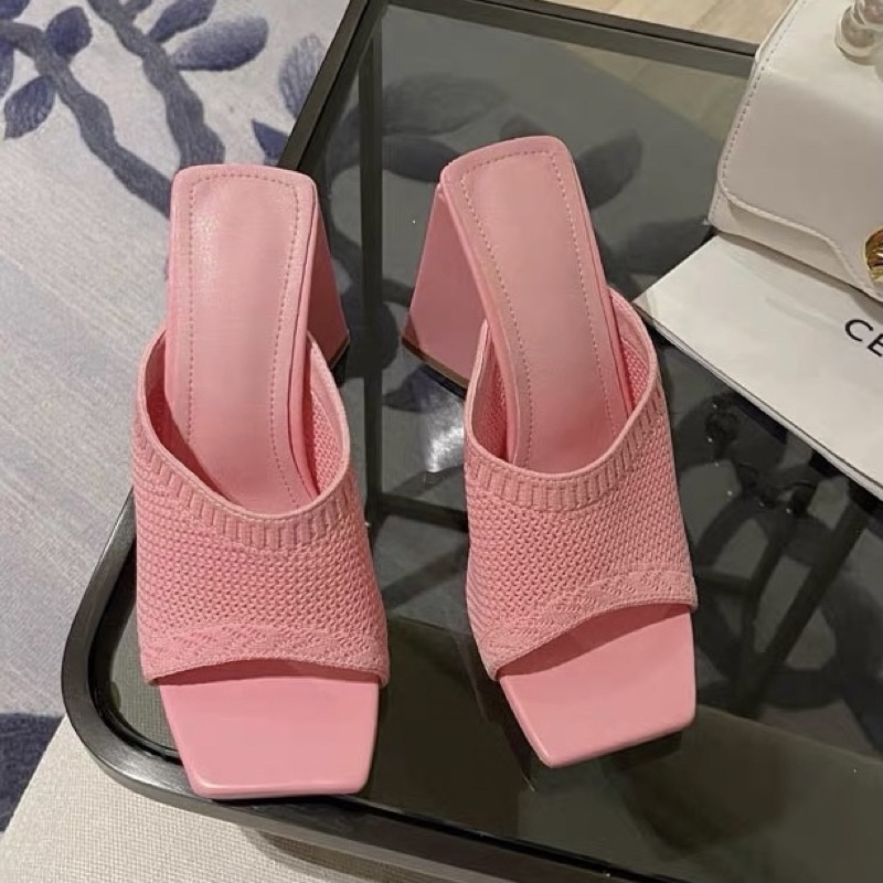 ORDER 🍒 guốc quai thun mũi vuông