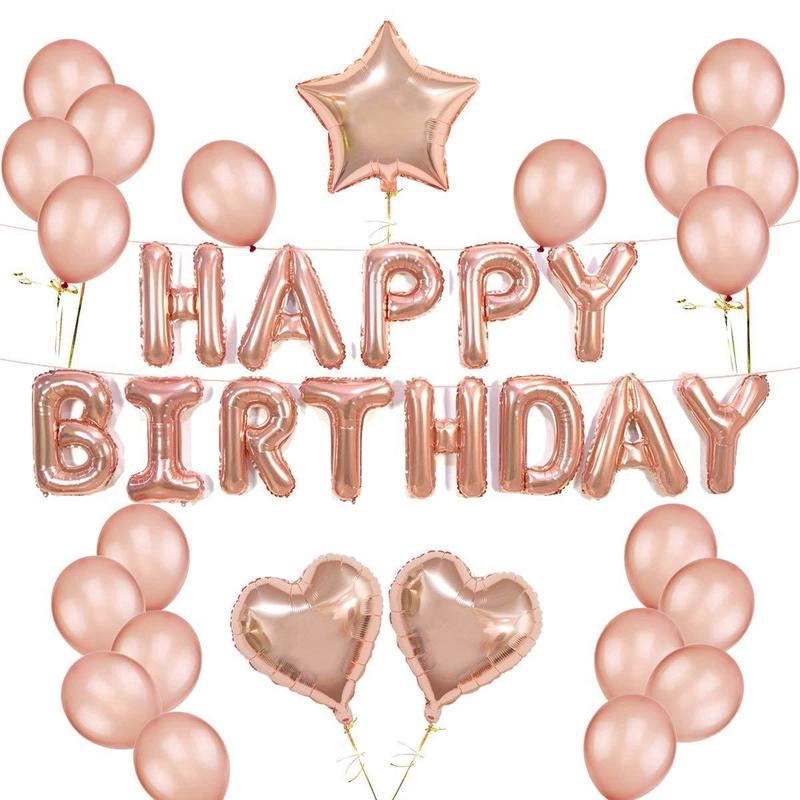 Bong bóng 12 " màu ánh kim trang trí tiệc sinh nhật