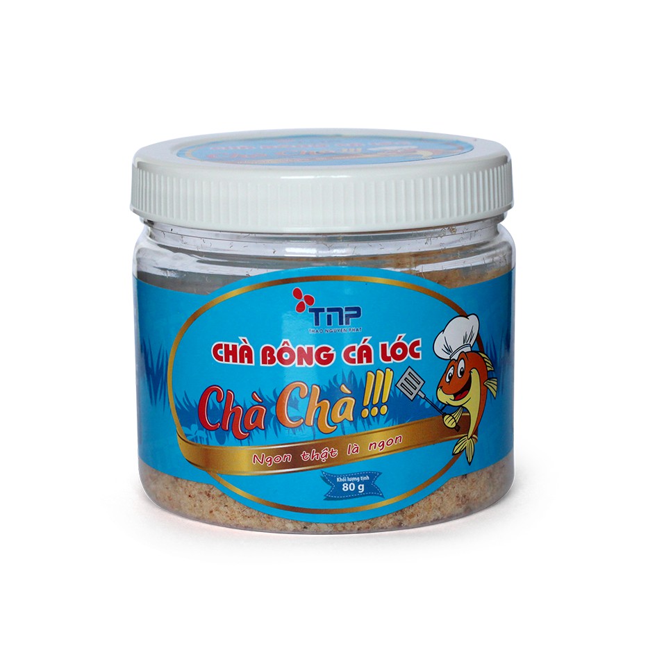 Chà bông cá lóc Chà Chà (hũ 80g)