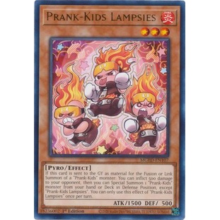 Thẻ bài Yugioh - TCG - Prank-Kids Lampsies / MGED-EN107'