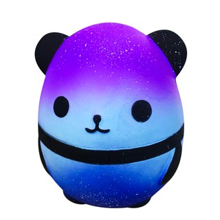 Squishy hình panda galaxy ngộ nghĩnh 14x13x12cm đồ chơi hỗ trợ xả stress giảm căng thẳng