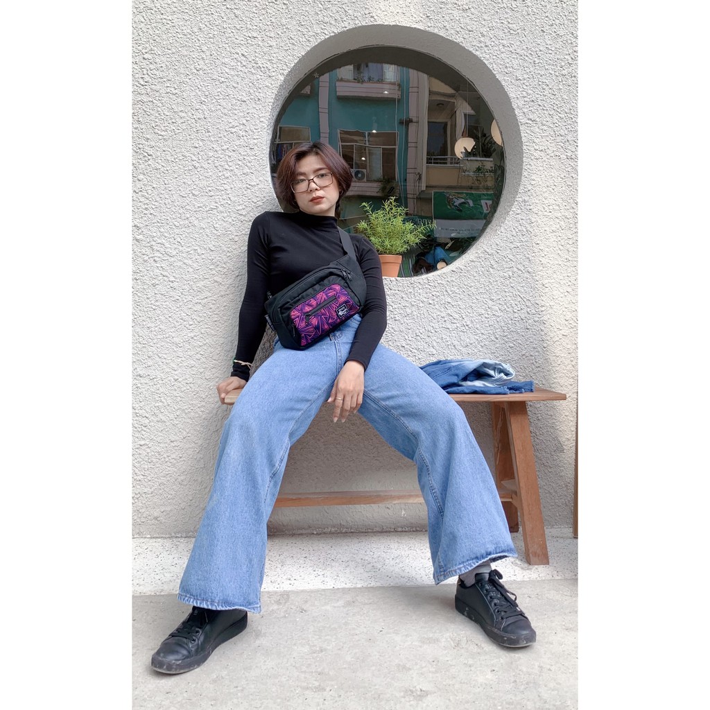 Túi bao tử - Túi đeo hông cao cấp Back To Basic - Hippu II Lines chống thấm tốt, 11 ngăn | BigBuy360 - bigbuy360.vn