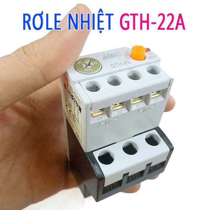 Rơ Le Nhiệt Cho Khởi Động Từ GTH 220V 22A