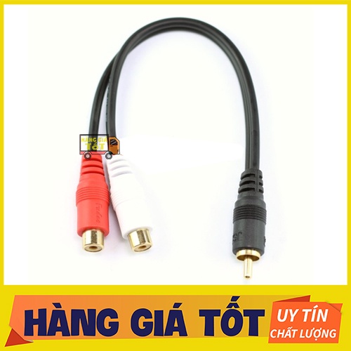 Dây Chia Đôi Tín Hiệu AV