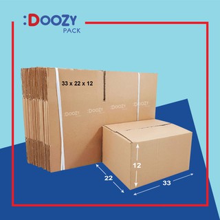 Bộ 100 thùng carton M1 - 33x22x12 cm