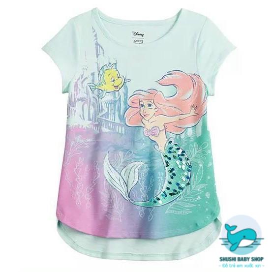 [Có sẵn] [FreeShip] [Ảnh thật] Áo Thun Disney Bé Gái Xuất Xịn Chất Đanh Mịn Xịn Cực